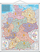 Postleitzahlenkarte Deutschland - PLZ Karte Poster