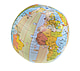 Aufblasbarer Globus mit Zeitzonen deutsch 40cm