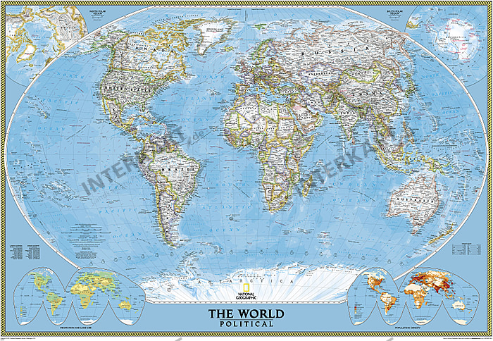 national geographic map of the world poster Political World Map Standard Size 109 X 76cm national geographic map of the world poster
