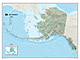 Alaska Landkarte National Geographic