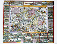 Muoss Schweiz (1710) 71 x 57cm