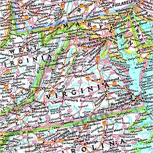 Grosse Politische Usa Karte Riesenformat 279 X 193cm