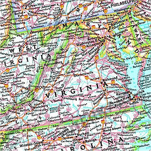 Grosse Politische Usa Karte Riesenformat 279 X 193cm