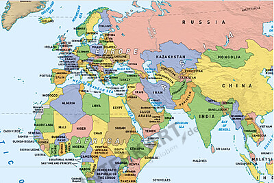 Kids World Map From National Geographic Kids World Map From National Geographic