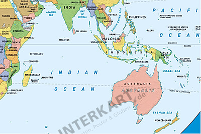 Kids World Map From National Geographic
