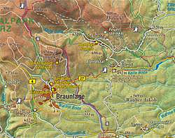 3d Reliefkarte Harz