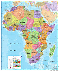 Political Africa Map