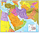 Mittlerer Osten Landkarte