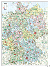 Orgakarte Deutschland Karte