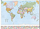 Political World Map 1:30 Mio (K+F) 144 x 99cm