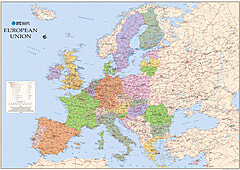 Europäische Union Landkarte