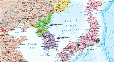 Sudost Asien Landkarte Gm 120 X 95cm