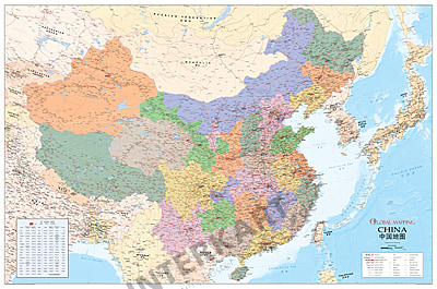 China Landkarte 140 X 94cm