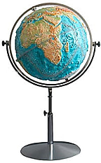 Ocean Floor Relief Globe 64cm