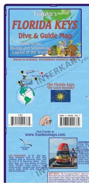 Florida Keys Tauchkarte