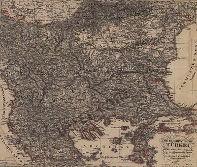 1855 - Die Europaeische Türkei