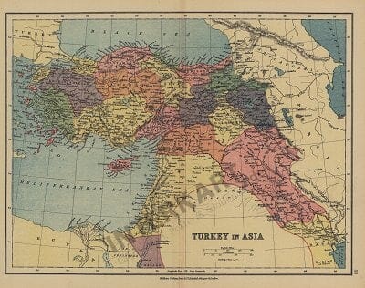 1872 - Turkey in Asia