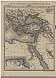 1850 - Karte der verschiedenen Hauptgestaltungen des Türkischen