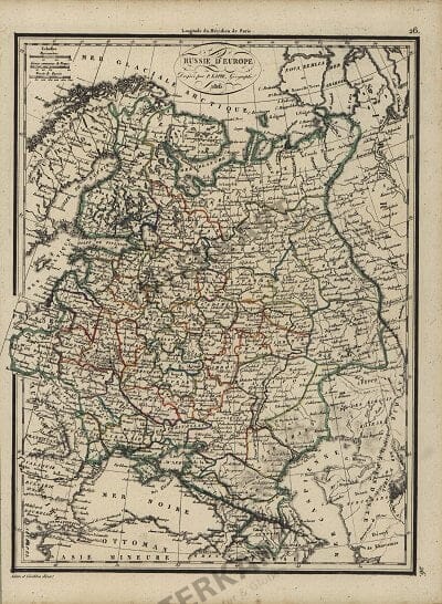 1816 - Europäisches Russland