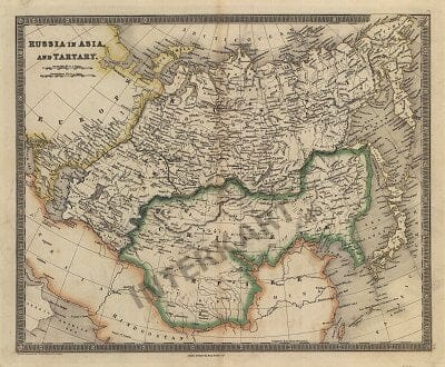 1841 - Russia in Asia and Tartary
