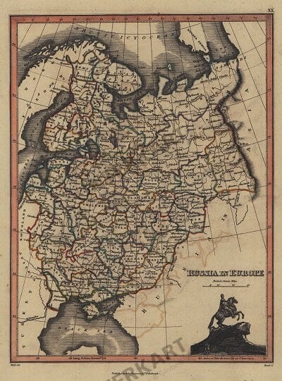 1823 - Russia in Europe