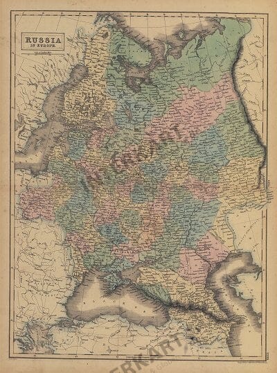 1851 - Russia in Europe