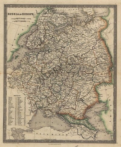 1841 - Russia in Europe