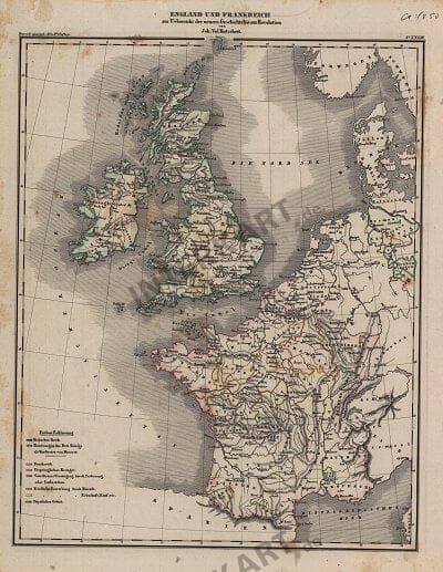 England und Frankreich zur Übersicht der neuen Geschichte bis zu