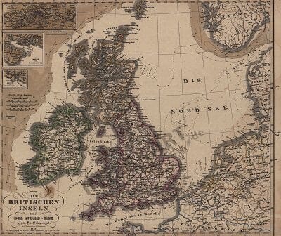 1844 - The British Isles (Replica)