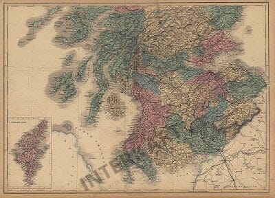 1854 - Scotland & Shetland Isles
