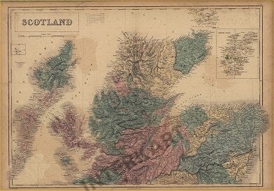 1854 - Scotland & Orkney Isles
