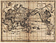 1811 - Mappamondo sulla Projezione Di Mercatore (Replica)