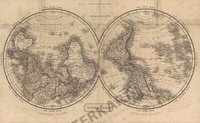 1844 - Die Welt 41 x 25cm