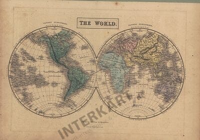 1854 - The World (Replica) -
