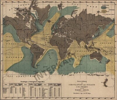 1855 - Circulation of the Ocean (Replica)