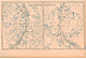 1865 - Nördliche und Südliche Himmelskarte (Replikat)