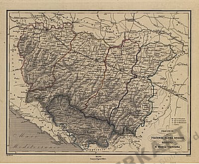 1867 - Province di Piacenza, Parma, Reggio, Modena E Massa-Carra (Replikat)