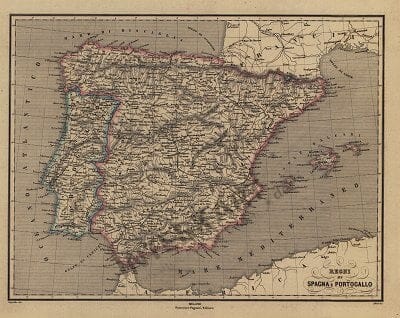 1867 - Regni Di Spagna E Portogallo (Replica)