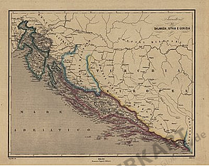 1867 - Territoril di Dalmazia, Istria e Corizia (Replikat)