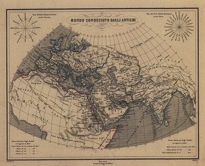 1867 -Mondo Conosciuto Dacli Antichi
