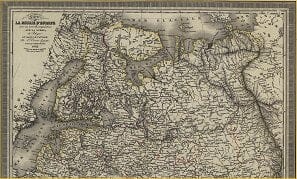 1824 - European Russia (North) (Replica)