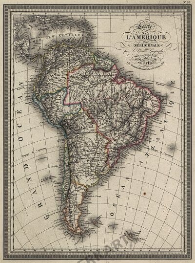 1825 - South America (Replica)
