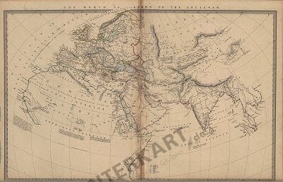 1872 - The world as known to the ancients