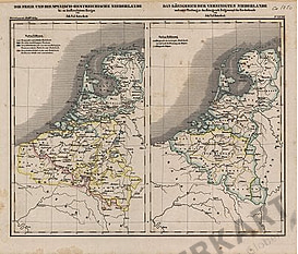 1850 - Die Freie und die Spanisch-Oesterreichische Niederlande