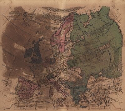 1828 - La Europa Politica