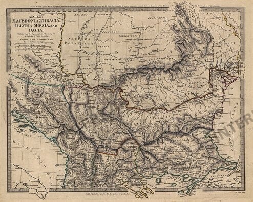 1830 - Macedonia, Thracia, Illrya, Moesia, and Dacia