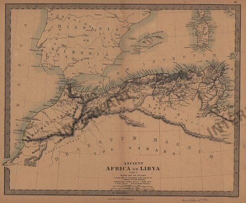 1872 - Ancient Africa or Libya
