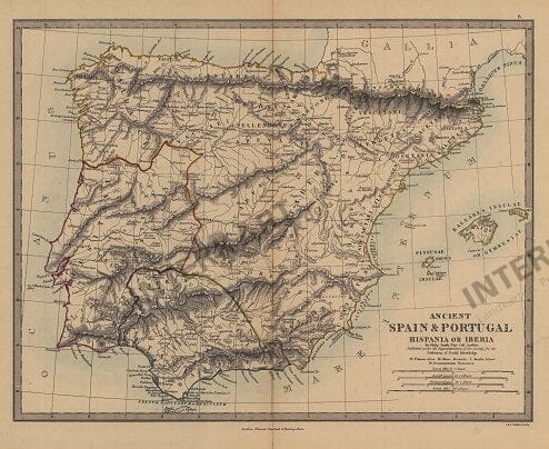 1872 - Ancient Spain & Portugal