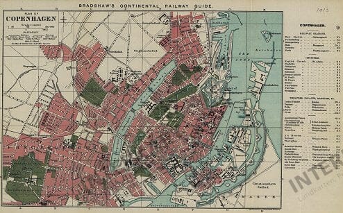 1913 - Plan of Copenhagen (Replica)
