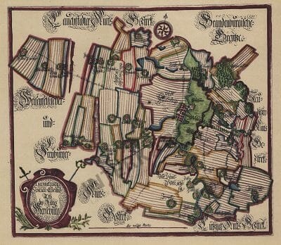 1670 - Brandenburgische Grenze (Facsimile)